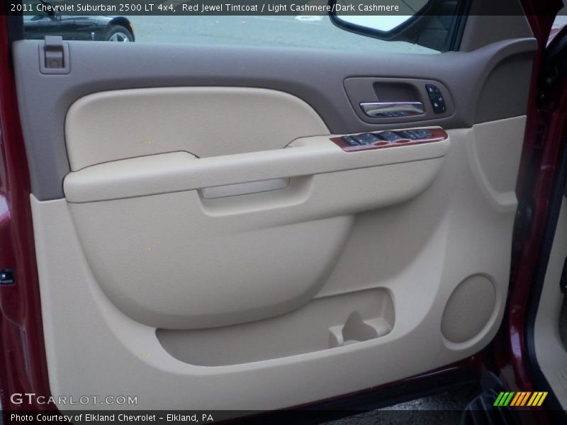 Red Jewel Tintcoat / Light Cashmere/Dark Cashmere 2011 Chevrolet Suburban 2500 LT 4x4