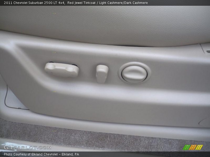 Red Jewel Tintcoat / Light Cashmere/Dark Cashmere 2011 Chevrolet Suburban 2500 LT 4x4
