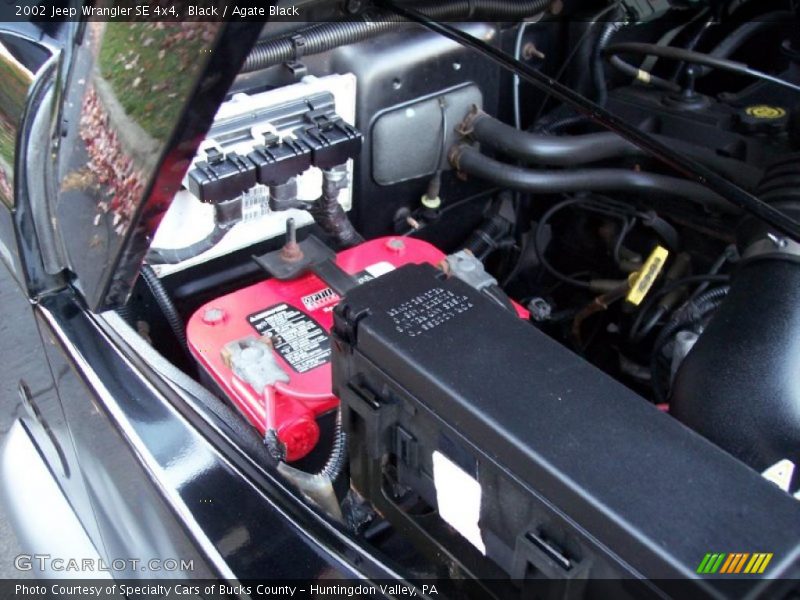 Black / Agate Black 2002 Jeep Wrangler SE 4x4