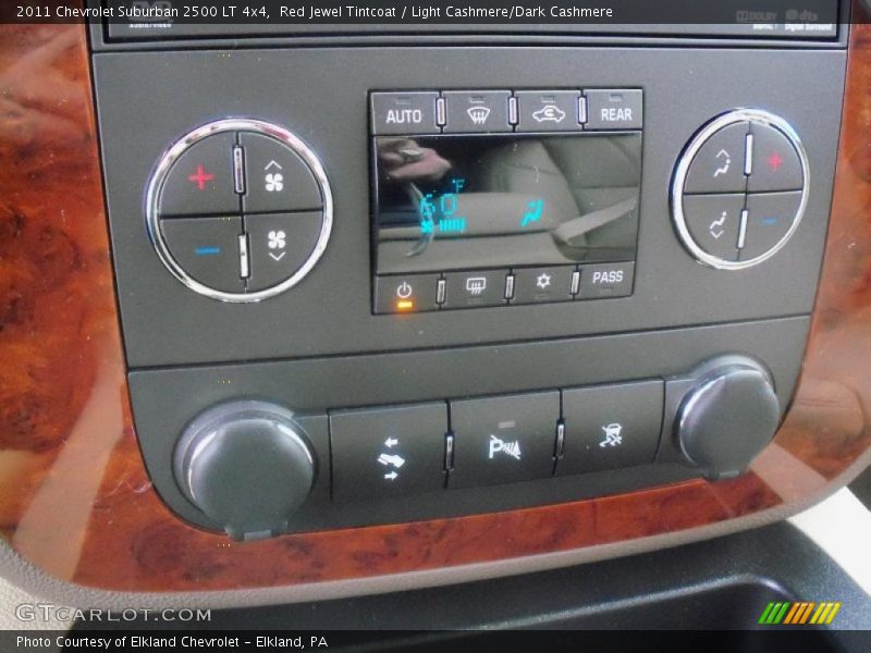 Red Jewel Tintcoat / Light Cashmere/Dark Cashmere 2011 Chevrolet Suburban 2500 LT 4x4