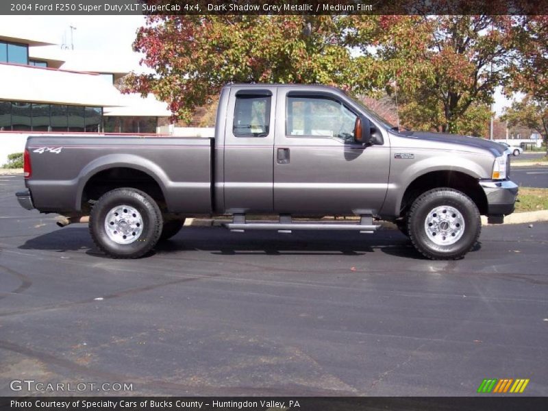  2004 F250 Super Duty XLT SuperCab 4x4 Dark Shadow Grey Metallic