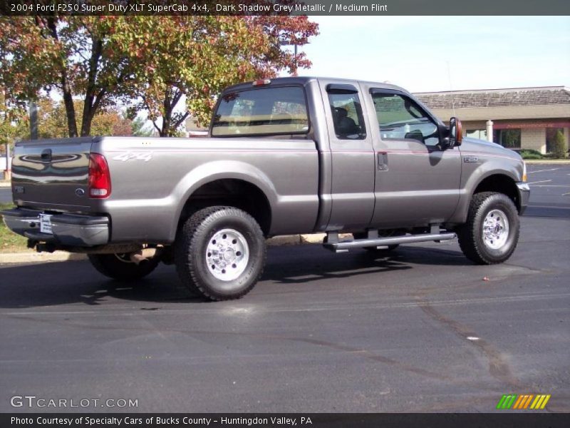  2004 F250 Super Duty XLT SuperCab 4x4 Dark Shadow Grey Metallic