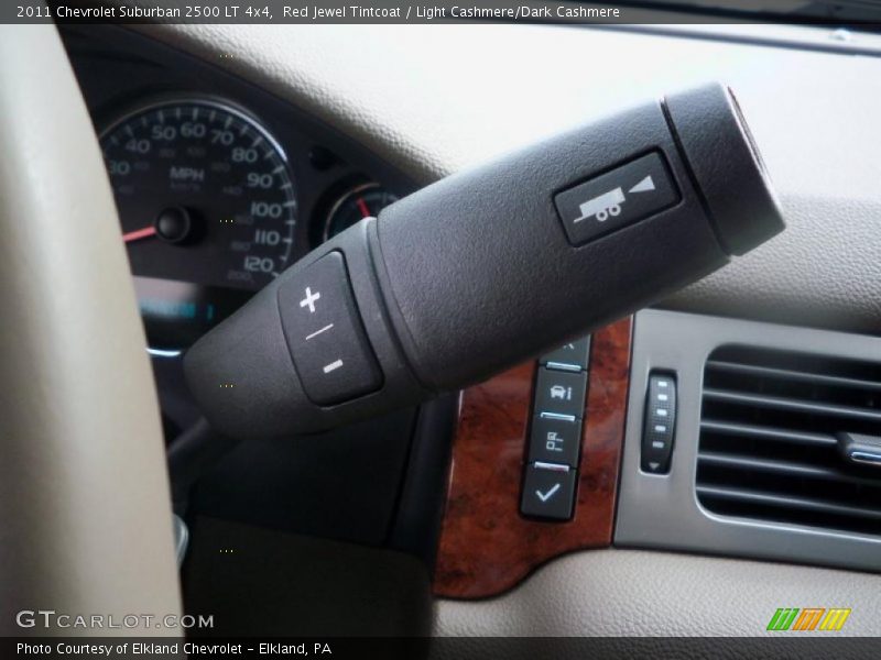 Red Jewel Tintcoat / Light Cashmere/Dark Cashmere 2011 Chevrolet Suburban 2500 LT 4x4