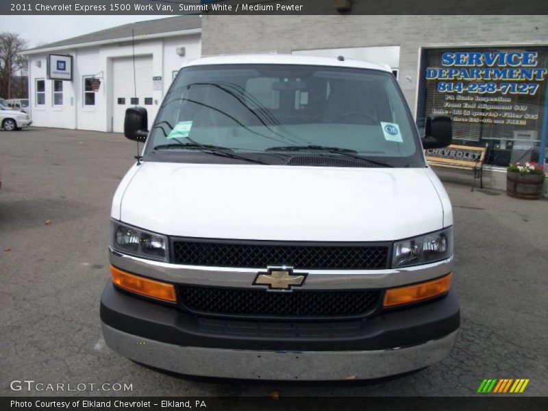 Summit White / Medium Pewter 2011 Chevrolet Express 1500 Work Van