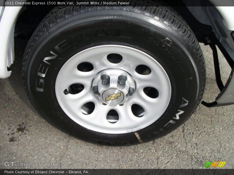  2011 Express 1500 Work Van Wheel