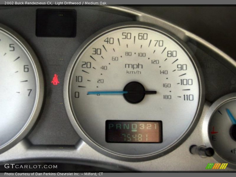 Light Driftwood / Medium Oak 2002 Buick Rendezvous CX