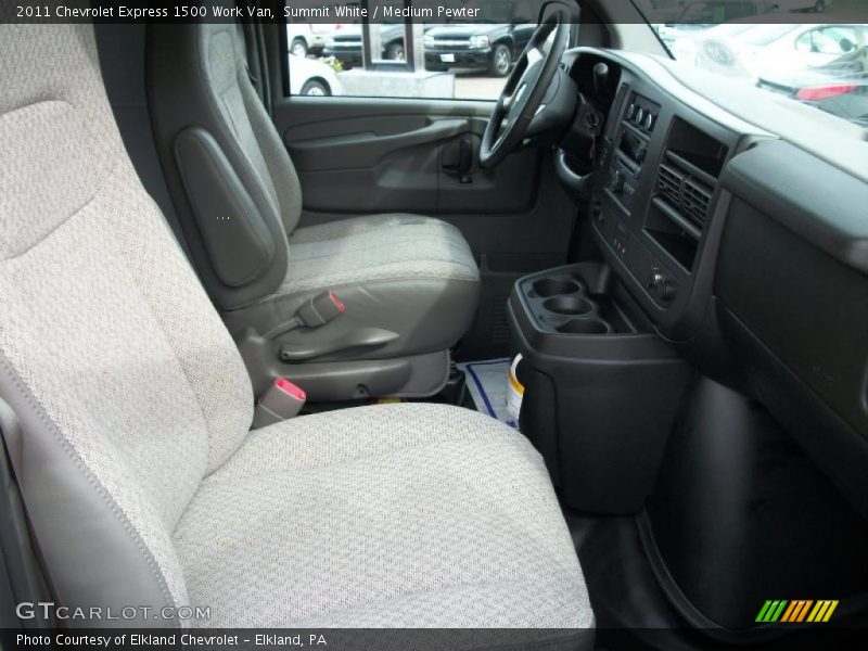 Summit White / Medium Pewter 2011 Chevrolet Express 1500 Work Van