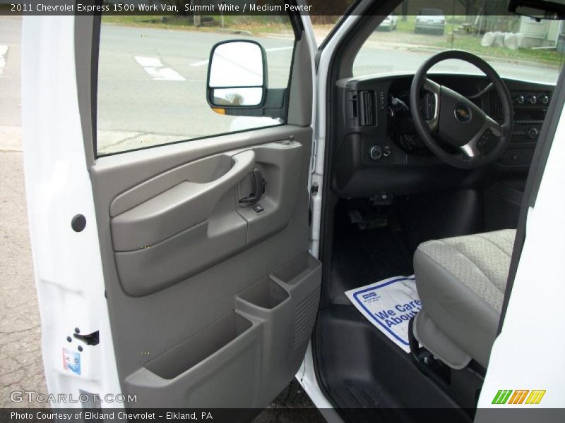 Summit White / Medium Pewter 2011 Chevrolet Express 1500 Work Van