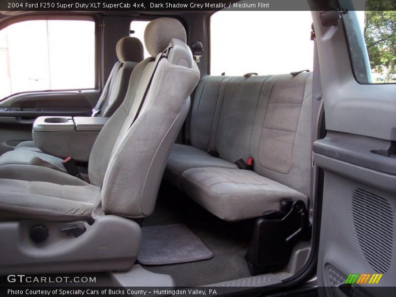  2004 F250 Super Duty XLT SuperCab 4x4 Medium Flint Interior