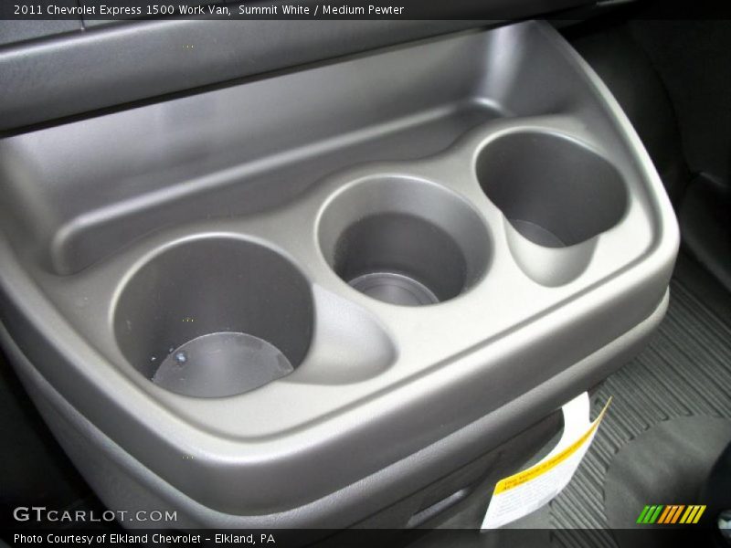 Summit White / Medium Pewter 2011 Chevrolet Express 1500 Work Van
