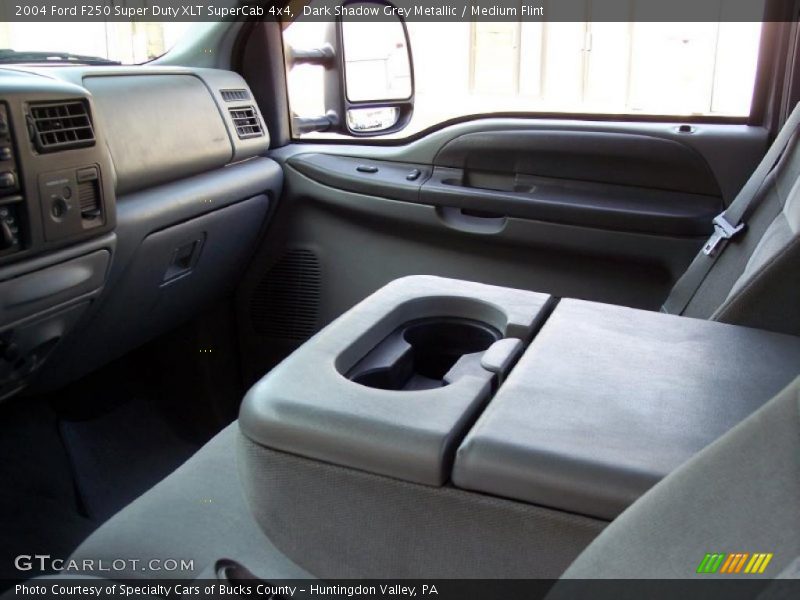  2004 F250 Super Duty XLT SuperCab 4x4 Medium Flint Interior