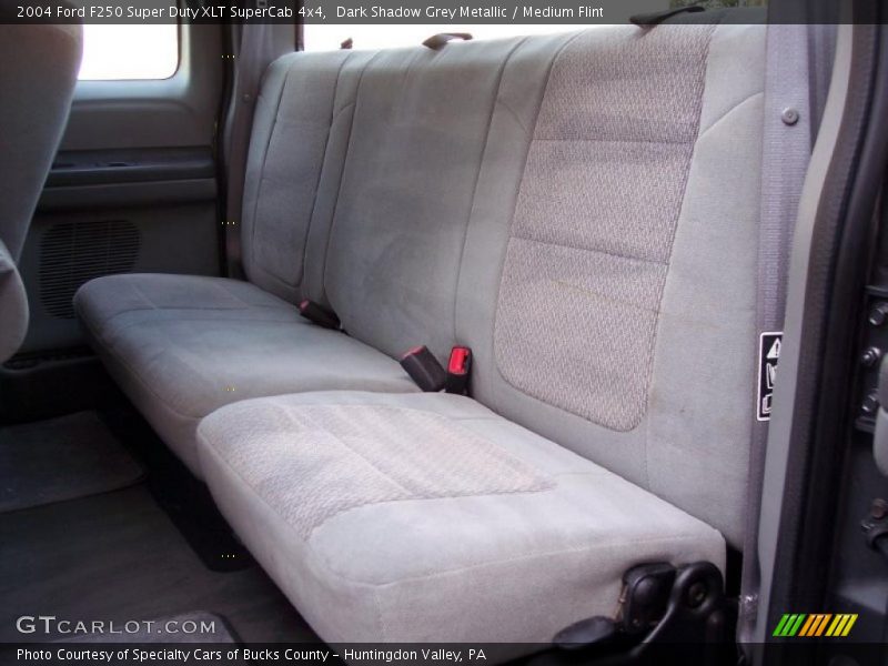  2004 F250 Super Duty XLT SuperCab 4x4 Medium Flint Interior