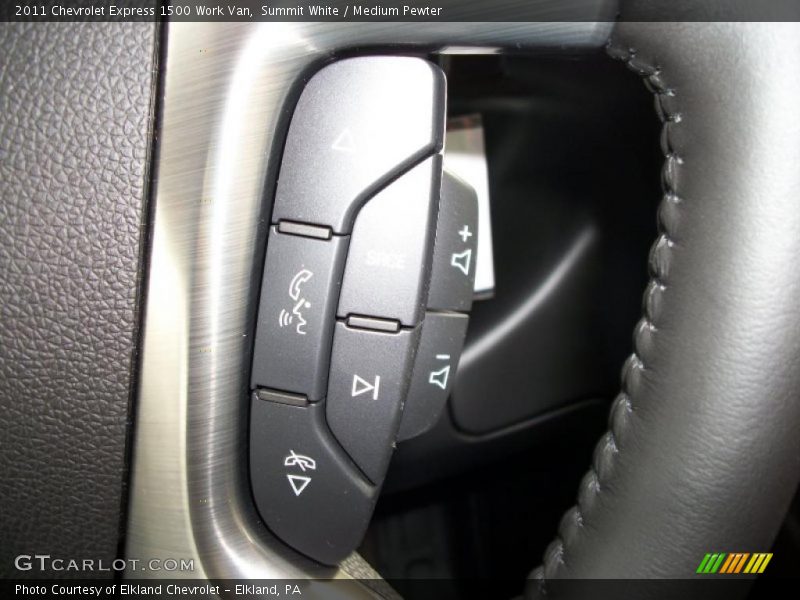 Summit White / Medium Pewter 2011 Chevrolet Express 1500 Work Van