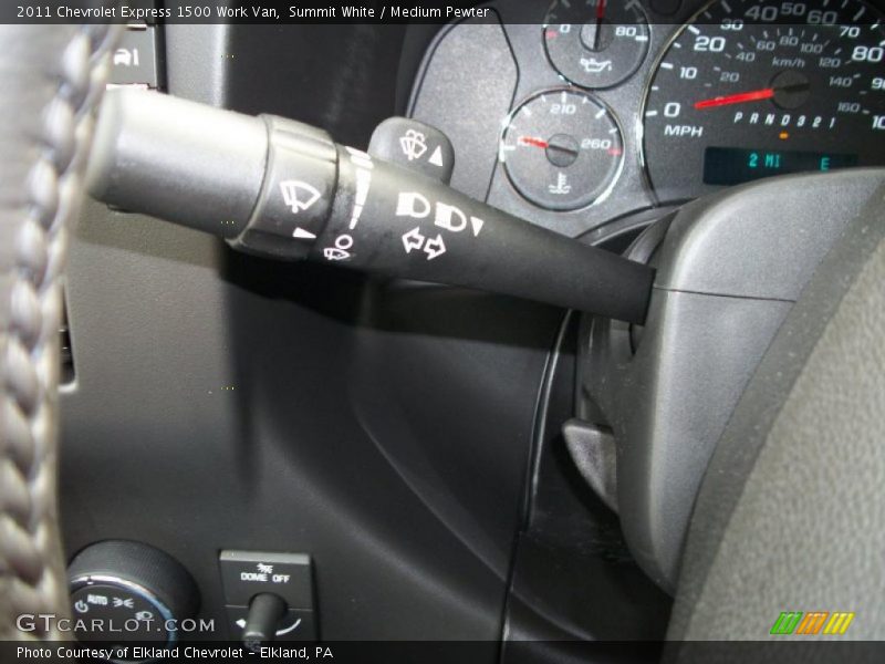 Summit White / Medium Pewter 2011 Chevrolet Express 1500 Work Van