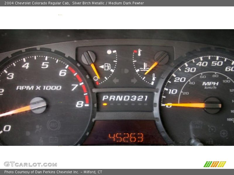 Silver Birch Metallic / Medium Dark Pewter 2004 Chevrolet Colorado Regular Cab