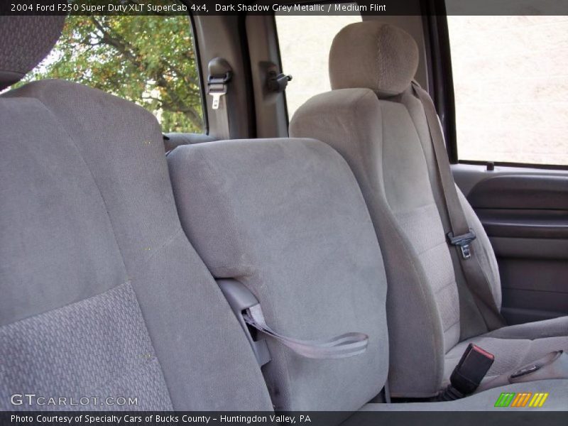  2004 F250 Super Duty XLT SuperCab 4x4 Medium Flint Interior