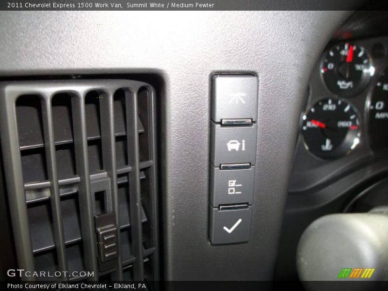 Summit White / Medium Pewter 2011 Chevrolet Express 1500 Work Van