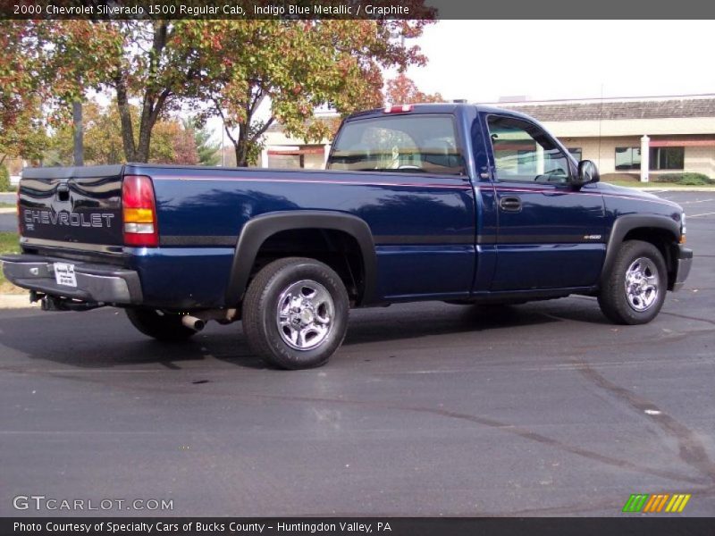 Indigo Blue Metallic / Graphite 2000 Chevrolet Silverado 1500 Regular Cab