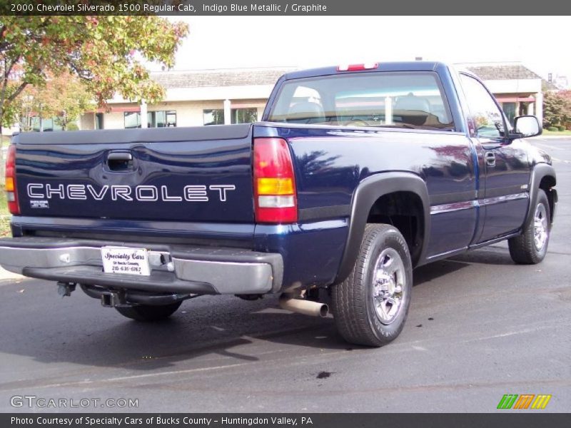 Indigo Blue Metallic / Graphite 2000 Chevrolet Silverado 1500 Regular Cab