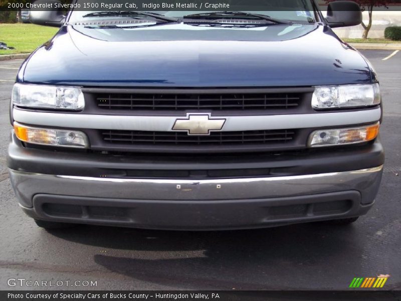 Indigo Blue Metallic / Graphite 2000 Chevrolet Silverado 1500 Regular Cab