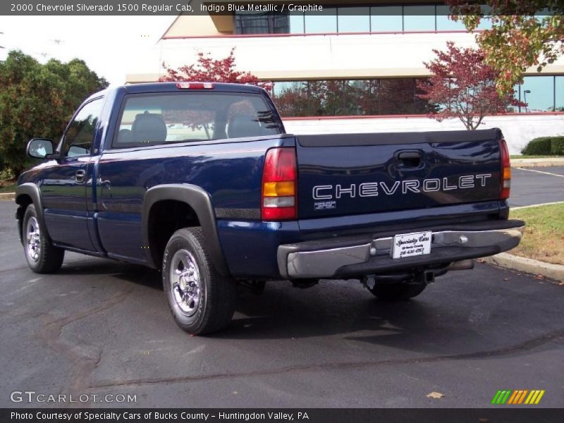 Indigo Blue Metallic / Graphite 2000 Chevrolet Silverado 1500 Regular Cab