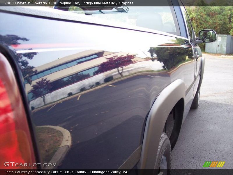 Indigo Blue Metallic / Graphite 2000 Chevrolet Silverado 1500 Regular Cab