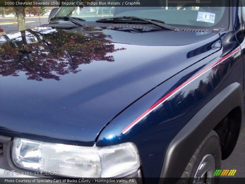 Indigo Blue Metallic / Graphite 2000 Chevrolet Silverado 1500 Regular Cab