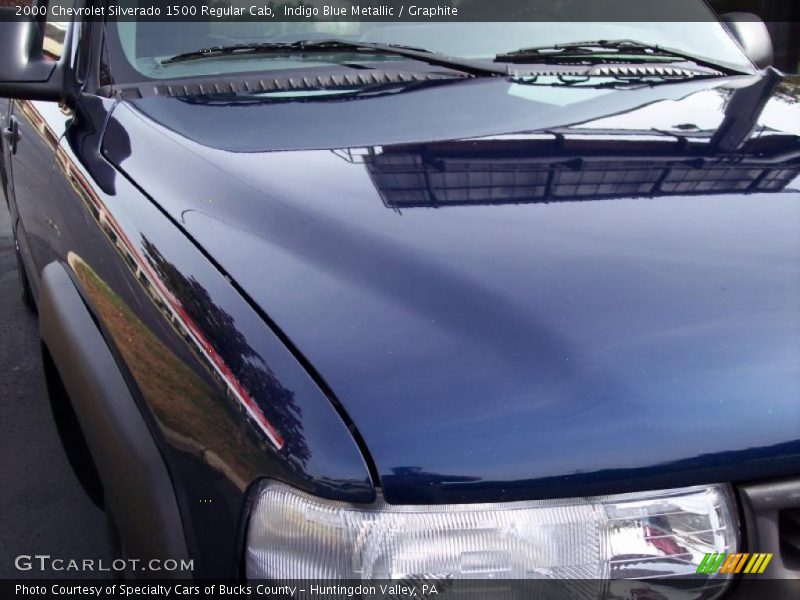 Indigo Blue Metallic / Graphite 2000 Chevrolet Silverado 1500 Regular Cab