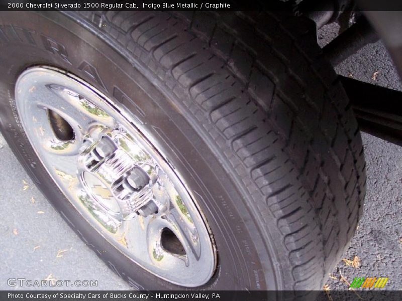 Indigo Blue Metallic / Graphite 2000 Chevrolet Silverado 1500 Regular Cab