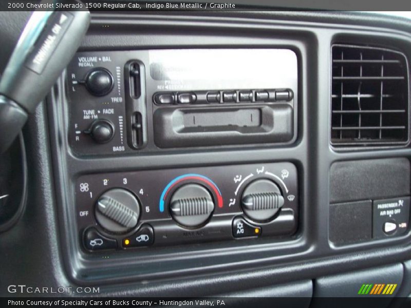 Controls of 2000 Silverado 1500 Regular Cab