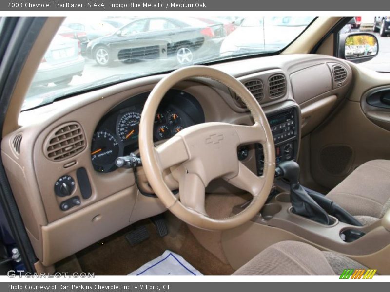 Medium Oak Interior - 2003 TrailBlazer LS 4x4 
