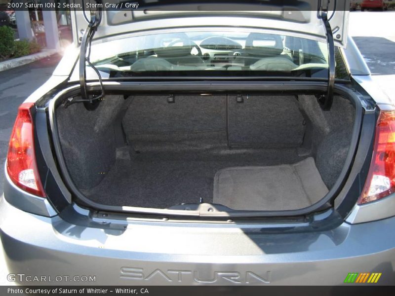 Storm Gray / Gray 2007 Saturn ION 2 Sedan