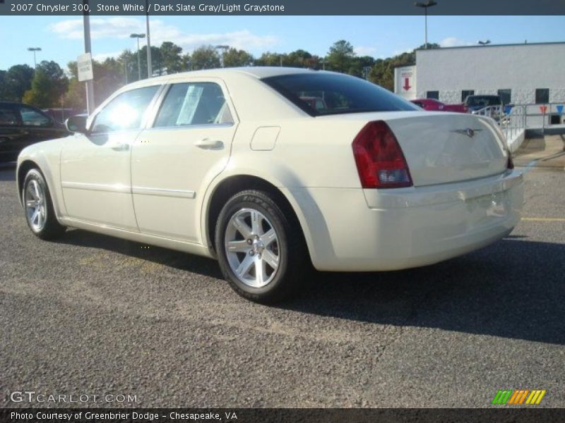 Stone White / Dark Slate Gray/Light Graystone 2007 Chrysler 300