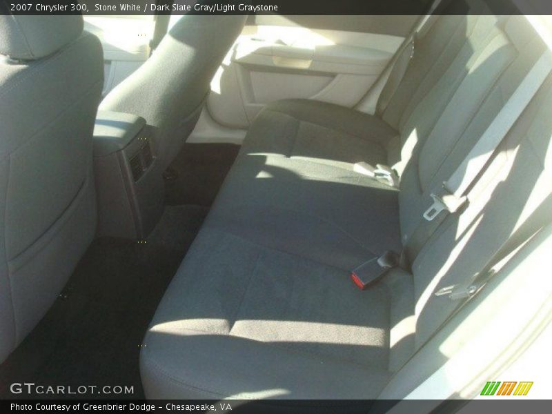 Stone White / Dark Slate Gray/Light Graystone 2007 Chrysler 300