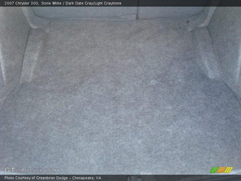 Stone White / Dark Slate Gray/Light Graystone 2007 Chrysler 300