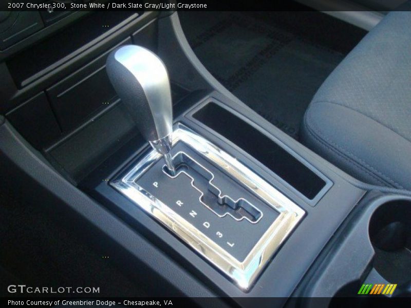 Stone White / Dark Slate Gray/Light Graystone 2007 Chrysler 300