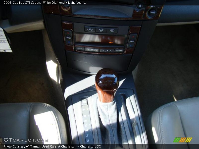 White Diamond / Light Neutral 2003 Cadillac CTS Sedan