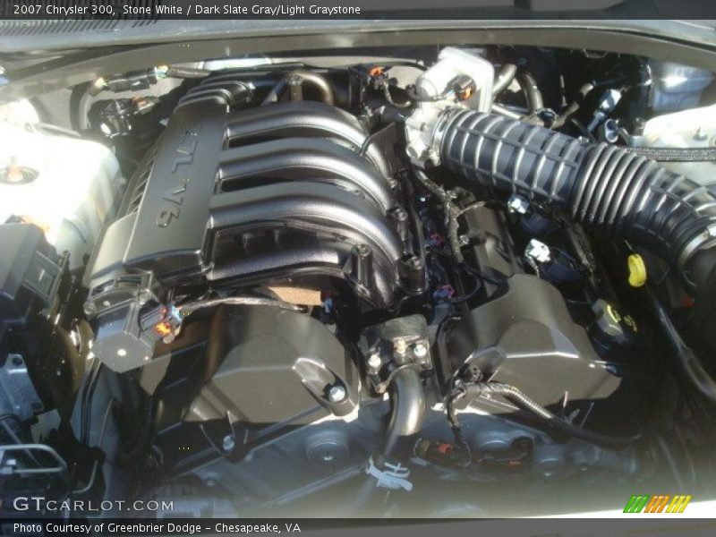 Stone White / Dark Slate Gray/Light Graystone 2007 Chrysler 300