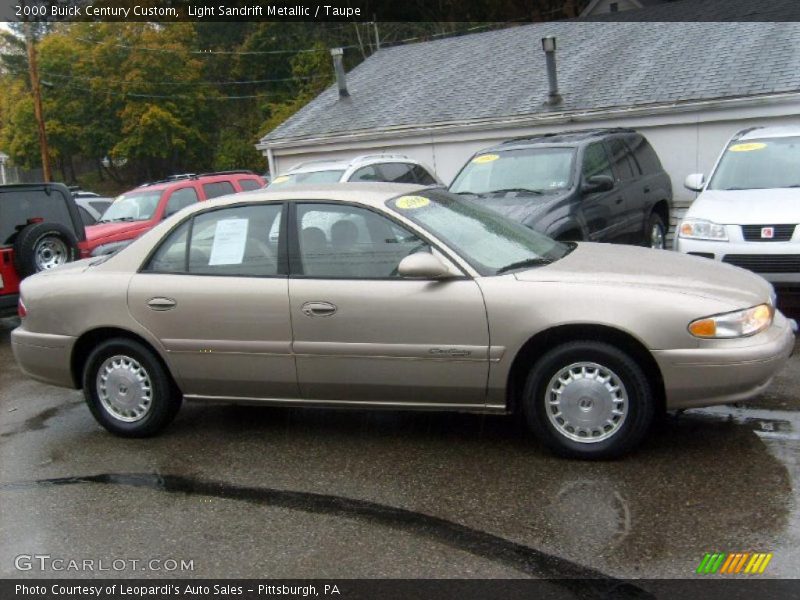 Light Sandrift Metallic / Taupe 2000 Buick Century Custom