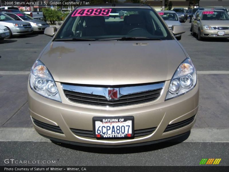 Golden Cashmere / Tan 2008 Saturn Aura XE 3.5