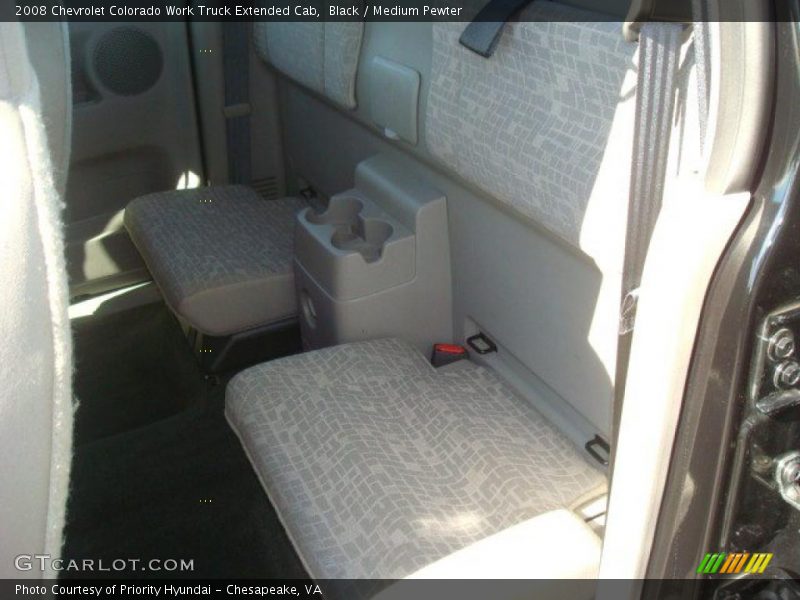 Black / Medium Pewter 2008 Chevrolet Colorado Work Truck Extended Cab