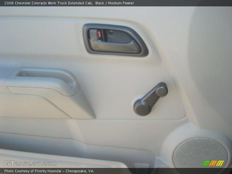 Black / Medium Pewter 2008 Chevrolet Colorado Work Truck Extended Cab