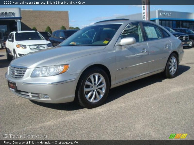 Bright Silver Metallic / Gray 2006 Hyundai Azera Limited