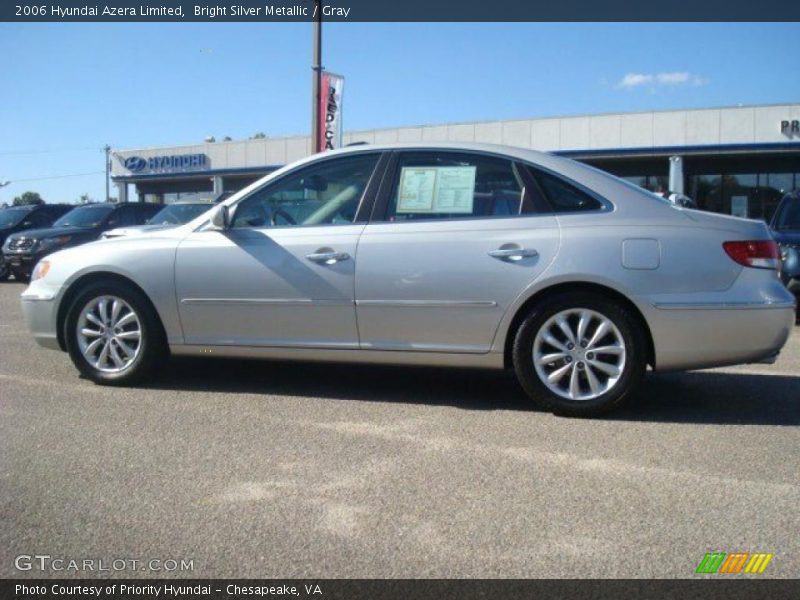 Bright Silver Metallic / Gray 2006 Hyundai Azera Limited