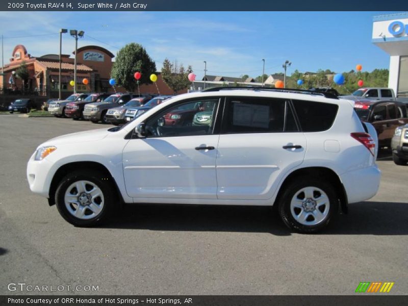 Super White / Ash Gray 2009 Toyota RAV4 I4