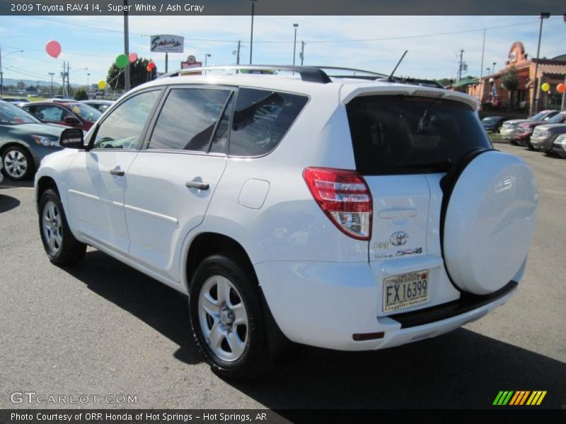 Super White / Ash Gray 2009 Toyota RAV4 I4