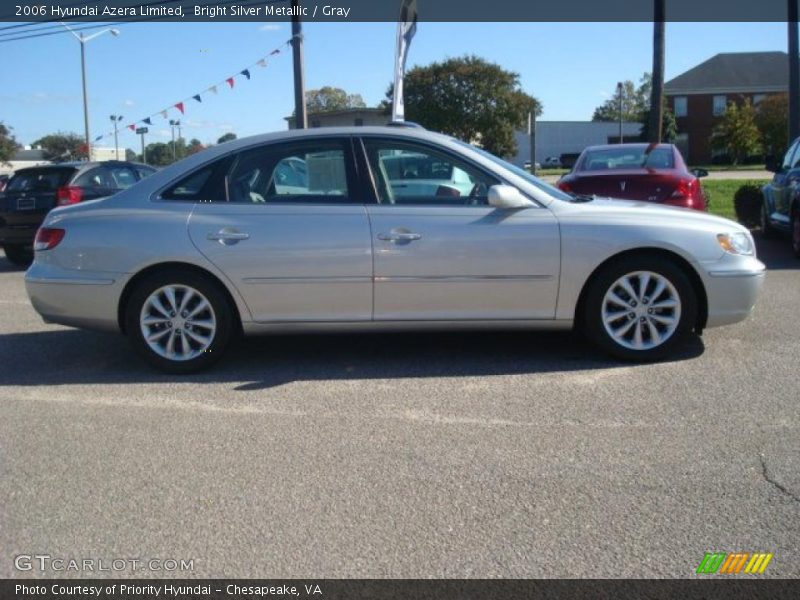 Bright Silver Metallic / Gray 2006 Hyundai Azera Limited