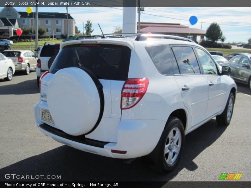 Super White / Ash Gray 2009 Toyota RAV4 I4
