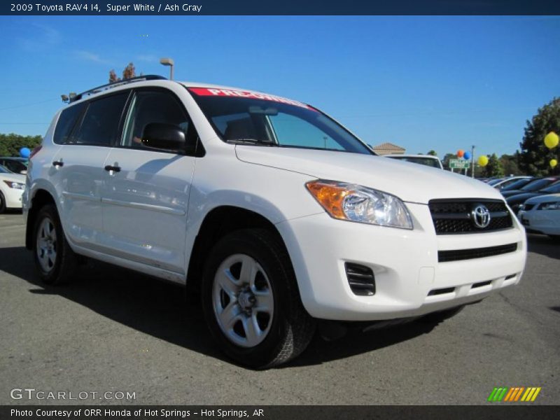 Super White / Ash Gray 2009 Toyota RAV4 I4