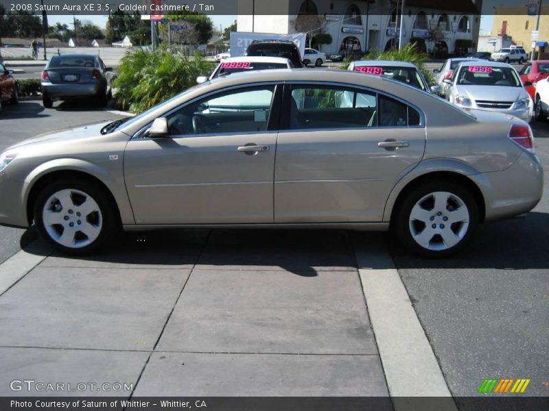 Golden Cashmere / Tan 2008 Saturn Aura XE 3.5